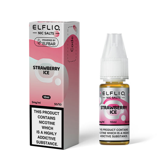 Elfliq Strawberry Ice 10ml Nic Salt