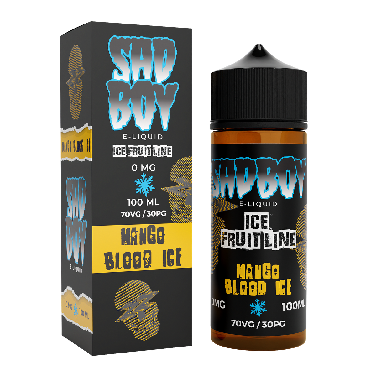 SADBOY E-Liquid 100ml 70VG/30PG 0mg - Mango Blood Ice