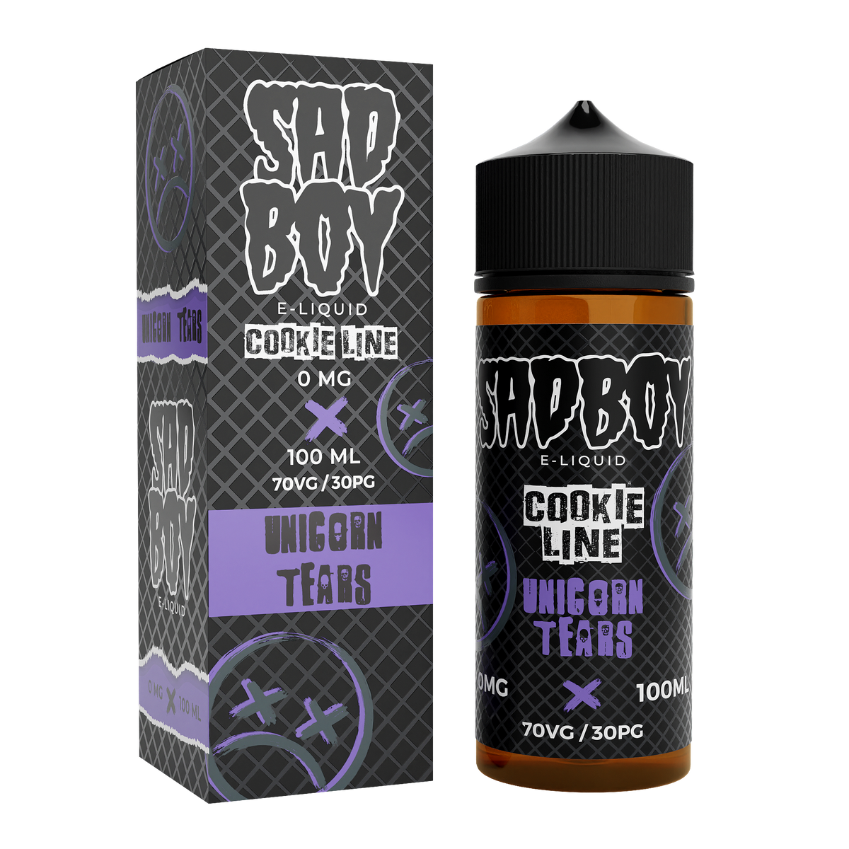 SADBOY E-Liquid 100ml 70VG/30PG 0mg - Unicorn Tears