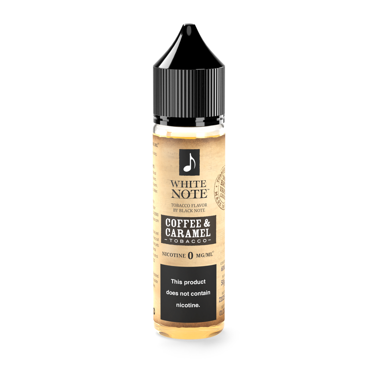 White Note Coffee & Caramel Tobacco 60ml 50VG/50PG - 0MG