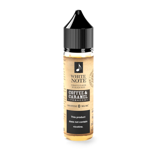 White Note Coffee & Caramel Tobacco 60ml 50VG/50PG - 0MG
