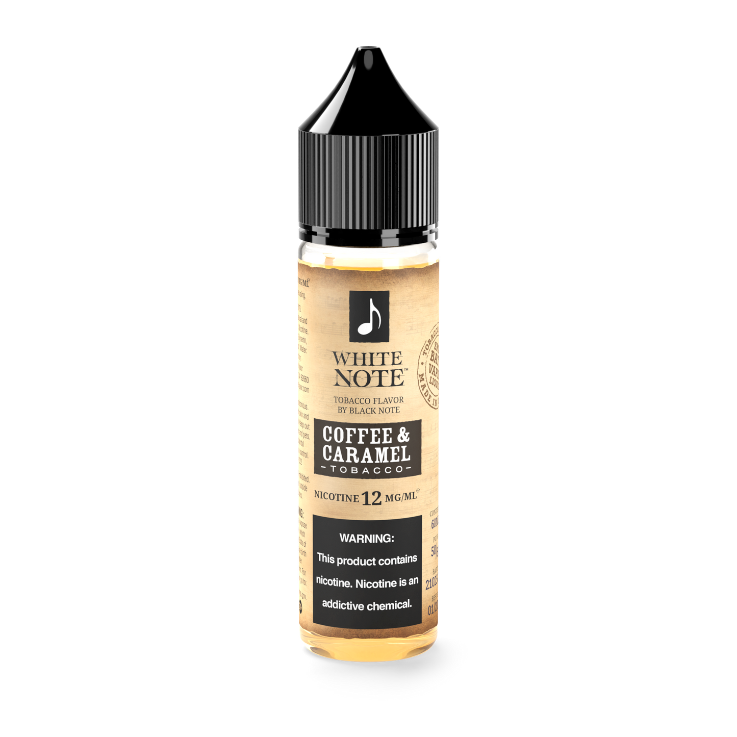 White Note Coffee & Caramel Tobacco 60ml 50VG/50PG - 12MG
