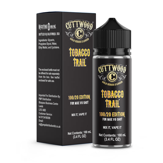 Cuttwood Tobacco Trail 100ml Shortfill