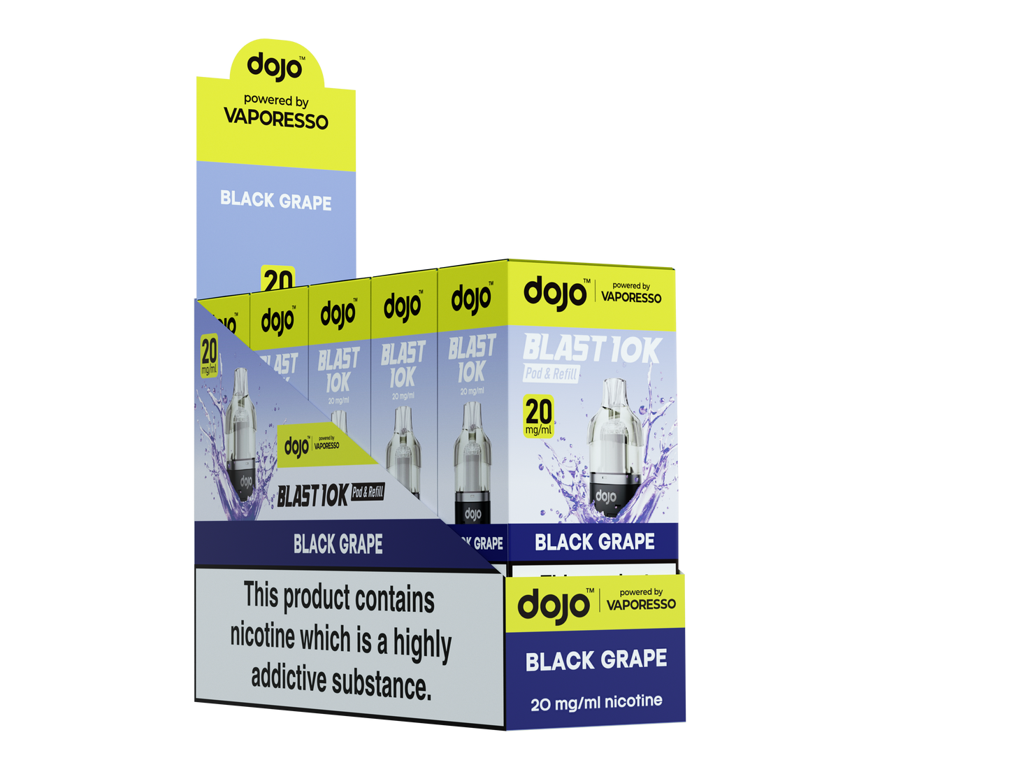 Dojo Blast 10K Pods - Pack of  5 - 20mg