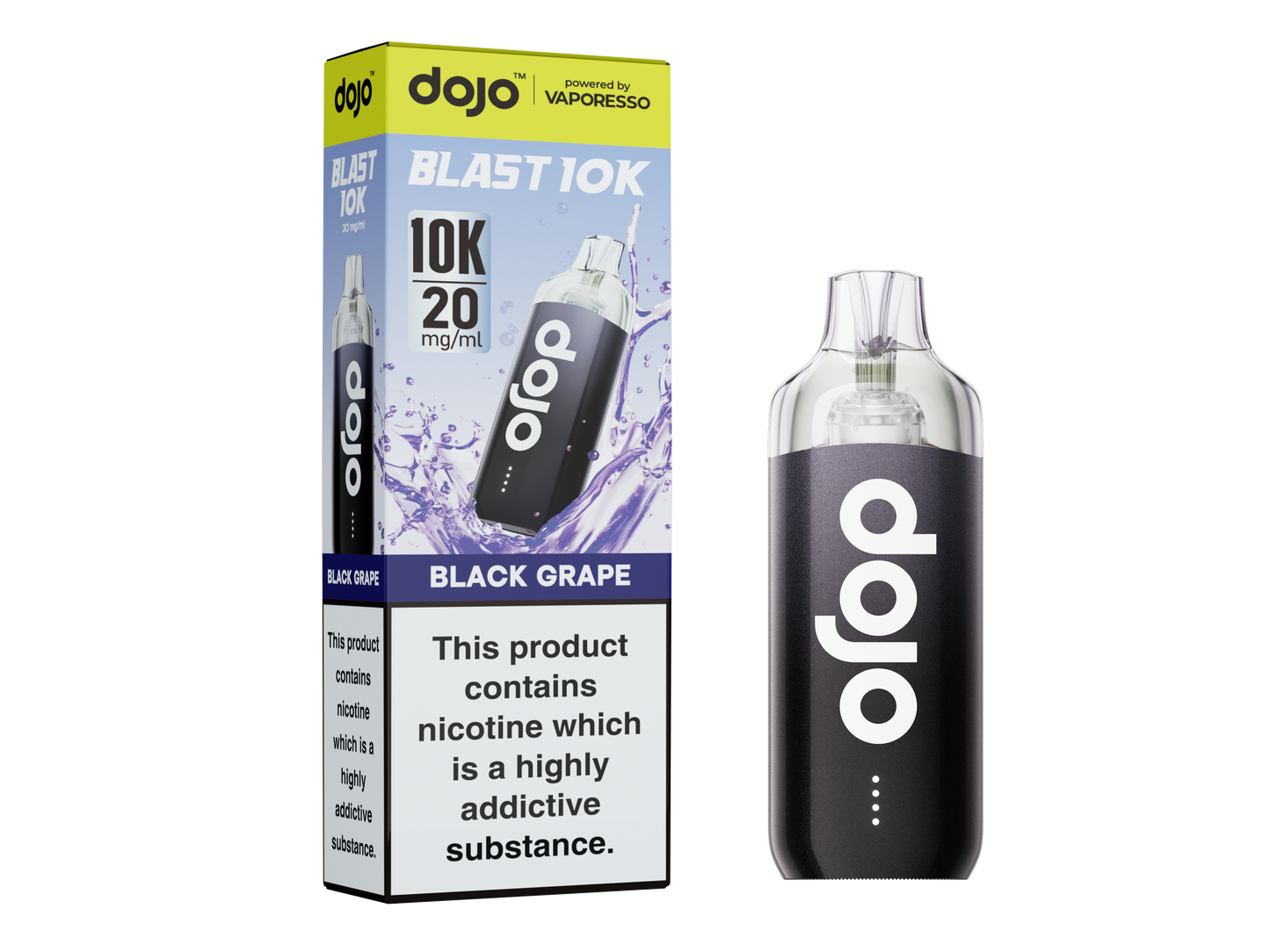 Dojo Blast 10K Pod Kits - Pack of 5 - 20mg