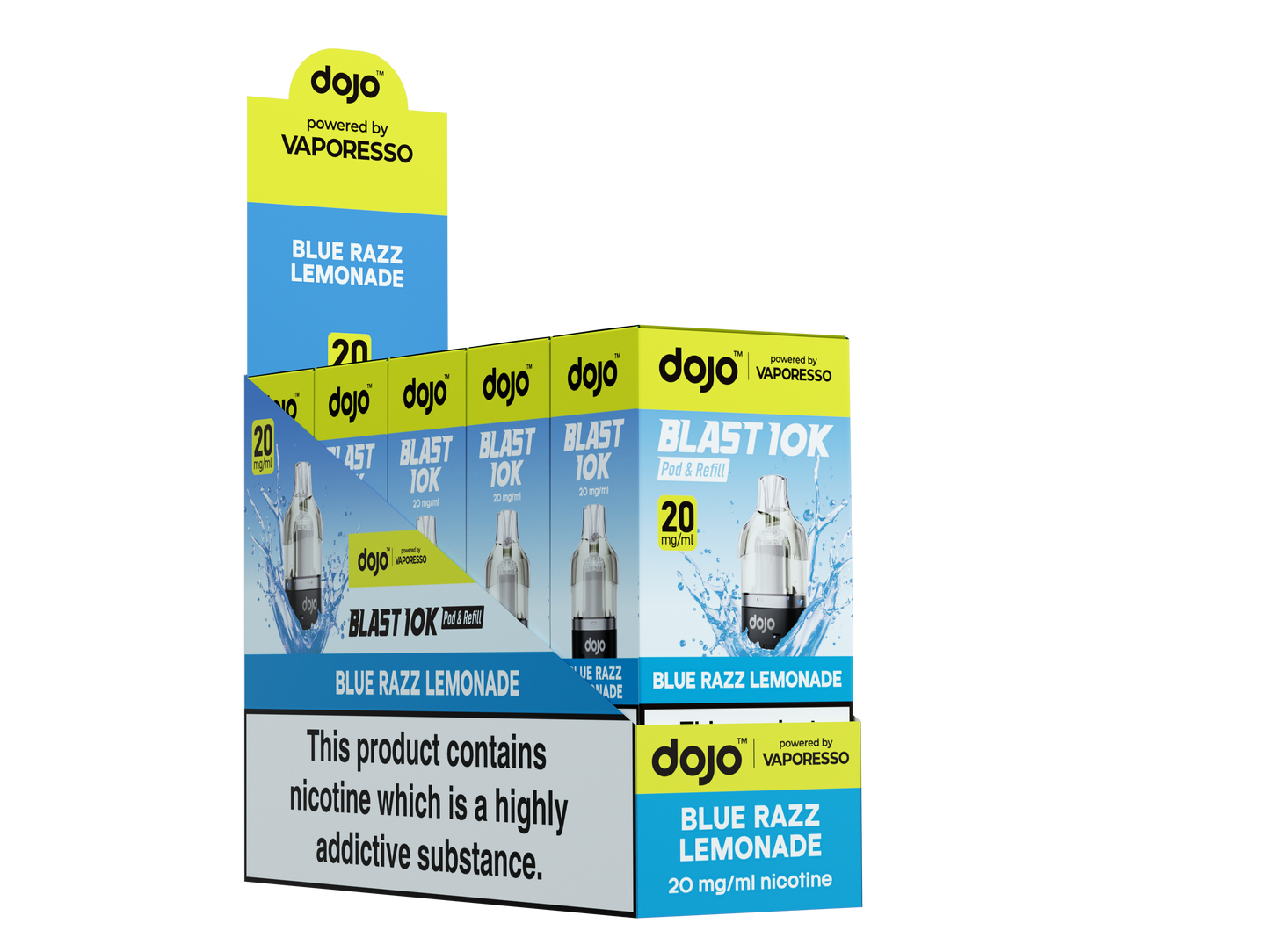 Dojo Blast 10K Pods - Pack of  5 - 20mg