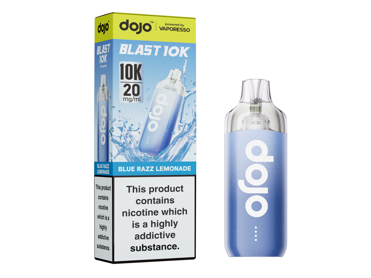 Dojo Blast 10K Pod Kits - Pack of 5 - 20mg