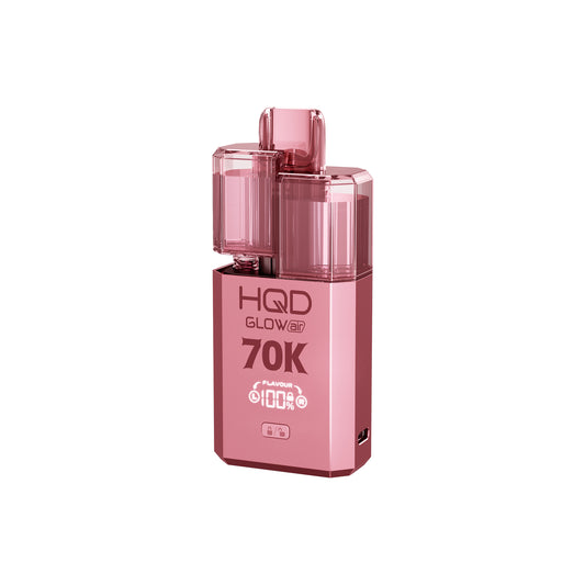 HQD Glow Air 70K Pod Kits - Pack of 5 - 20mg