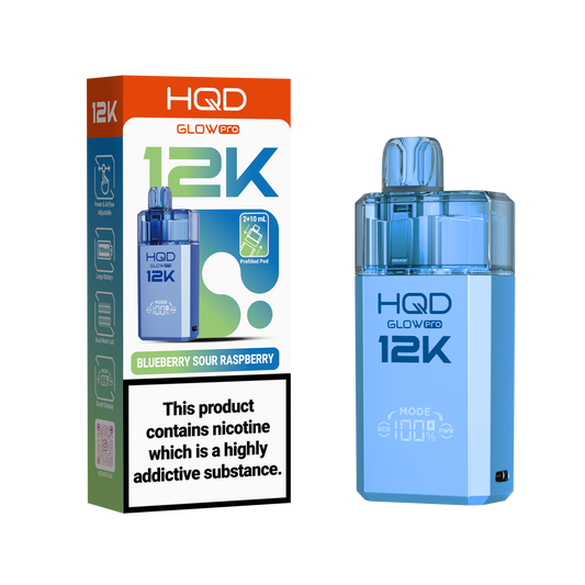 HQD 12K Pod Kits – Pack of 5 – 20mg