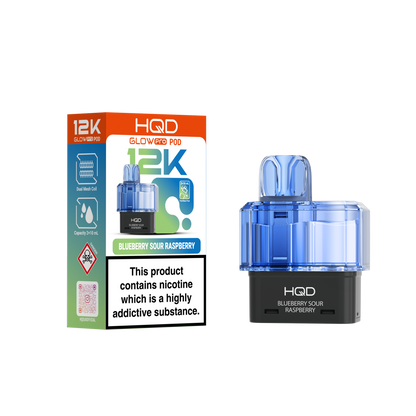 HQD 12K Pods – Pack of 5 – 20mg