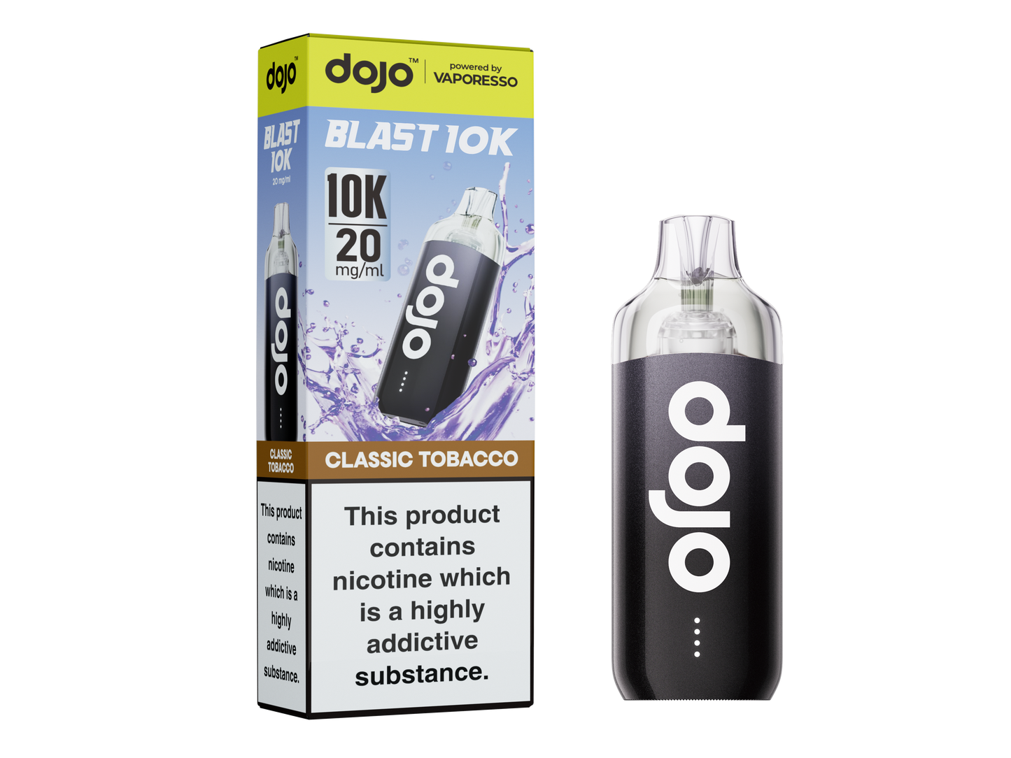 Dojo Blast 10K Pod Kits - Pack of 5 - 20mg