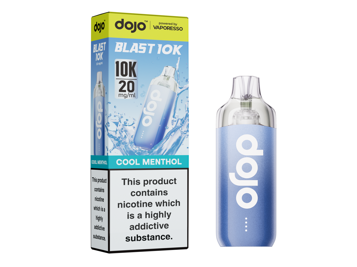Dojo Blast 10K Pod Kits - Pack of 5 - 20mg