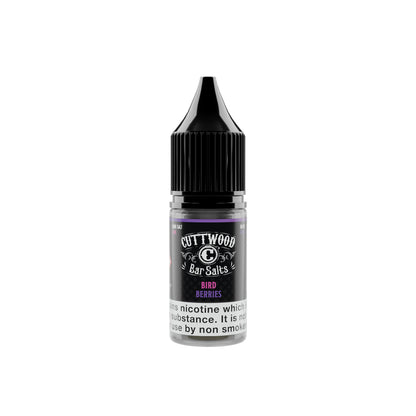 Cuttwood Bar Salts Bird Berries 10ml-Box of 10