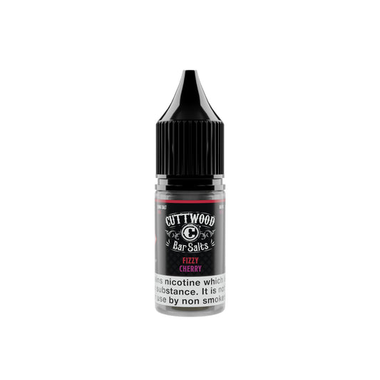 Cuttwood Bar Salts Fizzy Cherry 10ml-Box of 10