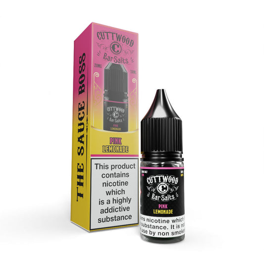 Cuttwood Bar Salts Pink Lemonade 10ml-Box of 10