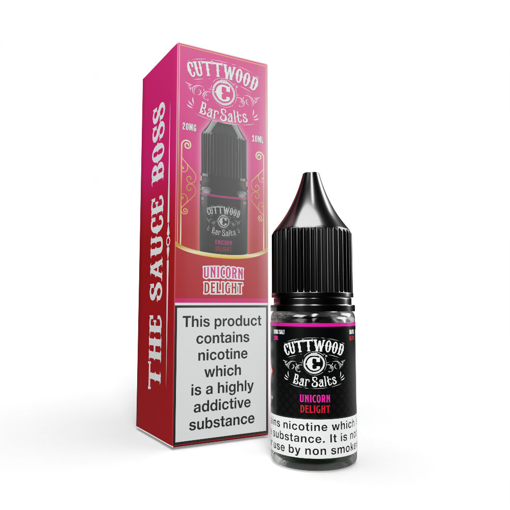 Cuttwood Bar Salts Unicorn Delight 10ml-Box of 10