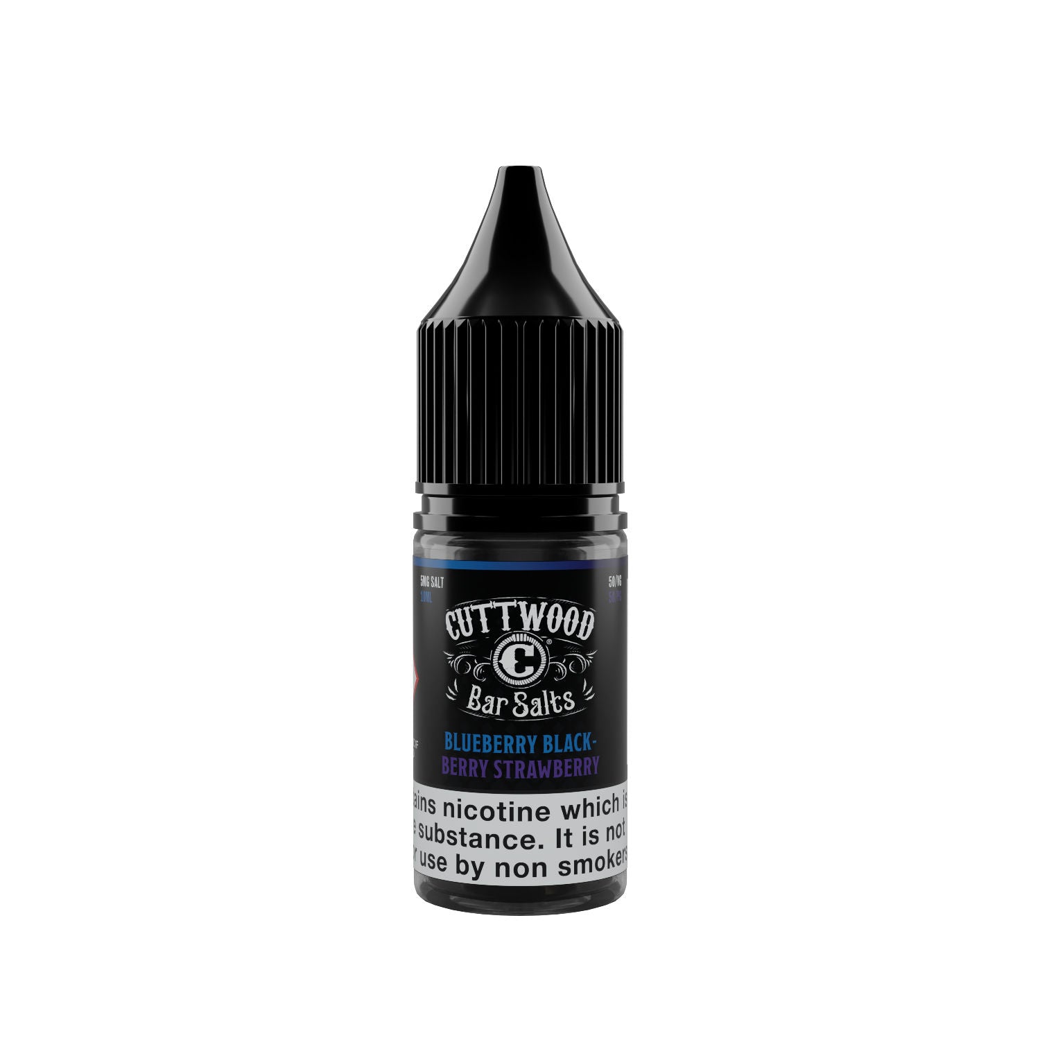 Cuttwood Bar Salts Blueberry blackberry strawberry 10ml-Box of 10