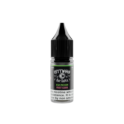 Cuttwood Bar Salts Kiwi Passion Fruit Guava 10ml-Box of 10