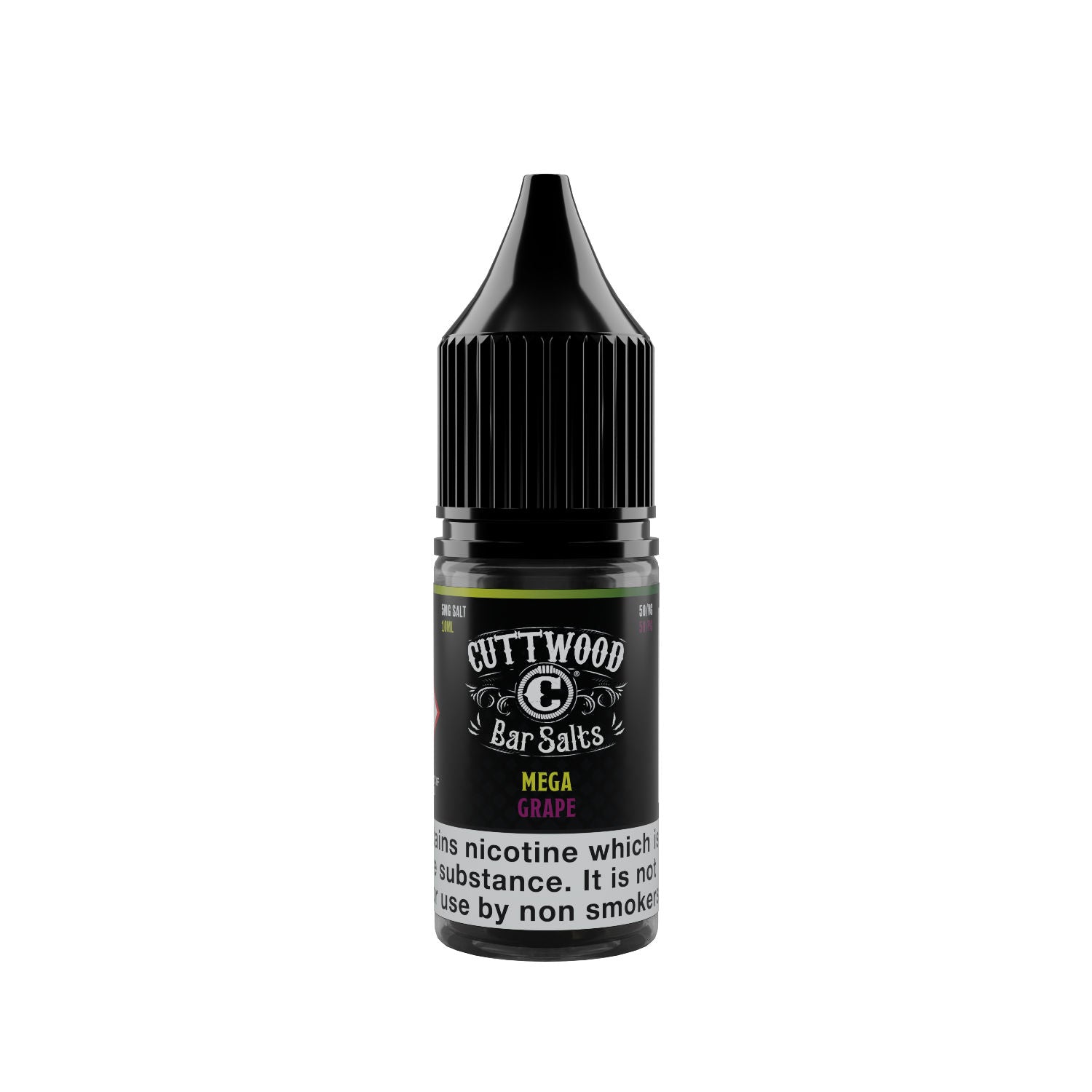 Cuttwood Bar Salts Mega Grape 10ml-Box of 10