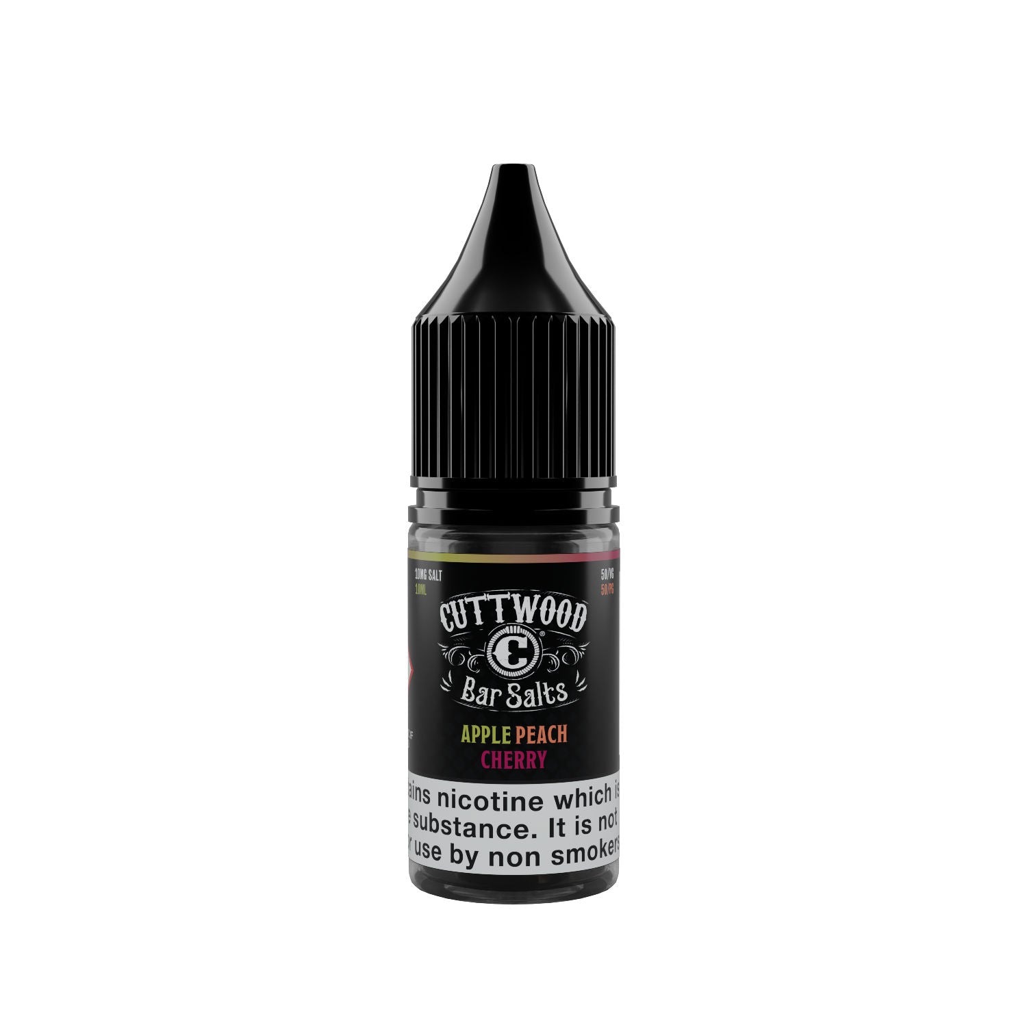 Cuttwood Bar Salts Apple peach cherry 10ml-Box of 10