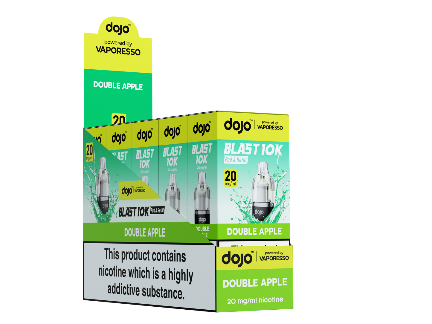 Dojo Blast 10K Pods - Pack of  5 - 20mg