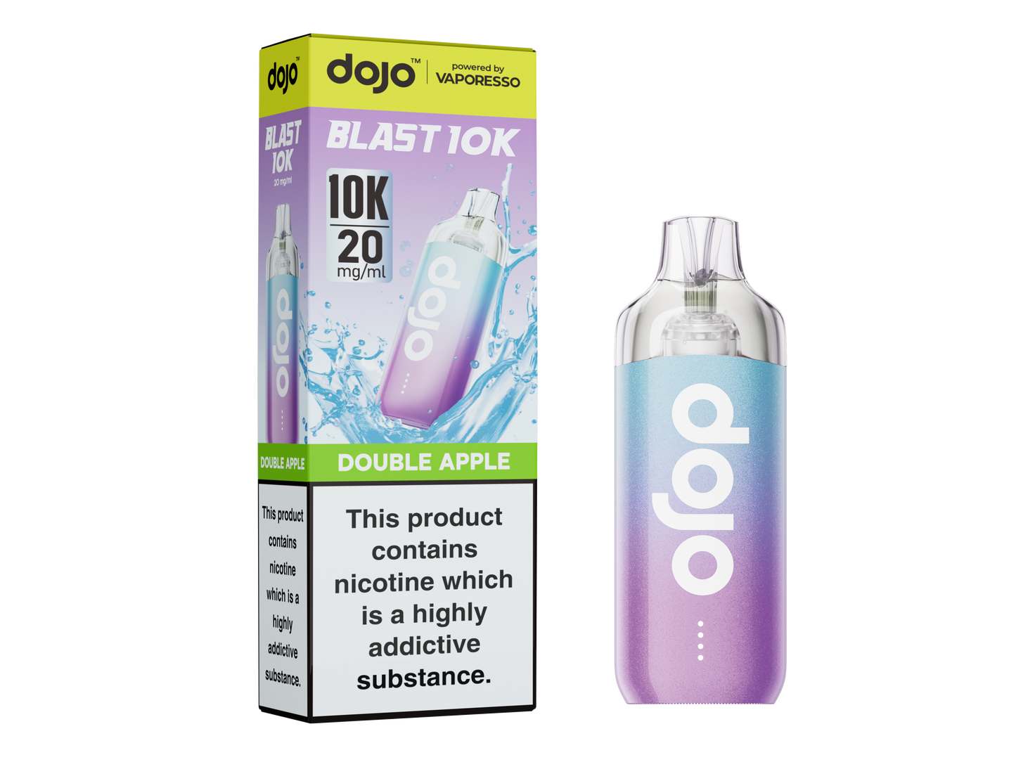 Dojo Blast 10K Pod Kits - Pack of 5 - 20mg