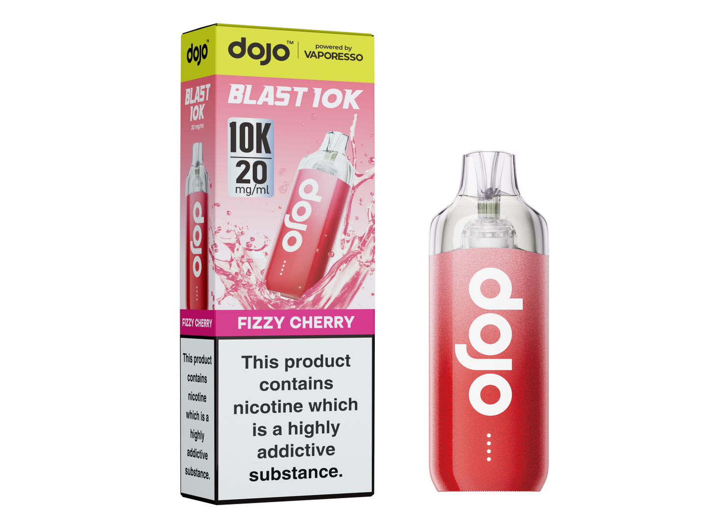 Dojo Blast 10K Pod Kits - Pack of 5 - 20mg