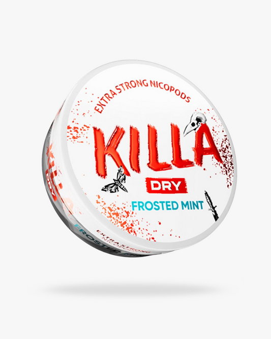 Killa Dry Frosted Mint  Nicotine Pouch