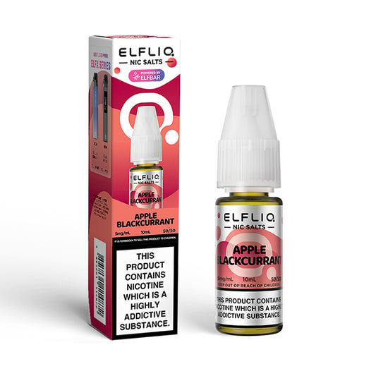 Elfliq Apple Blackcurrant 10ml Nic Salt