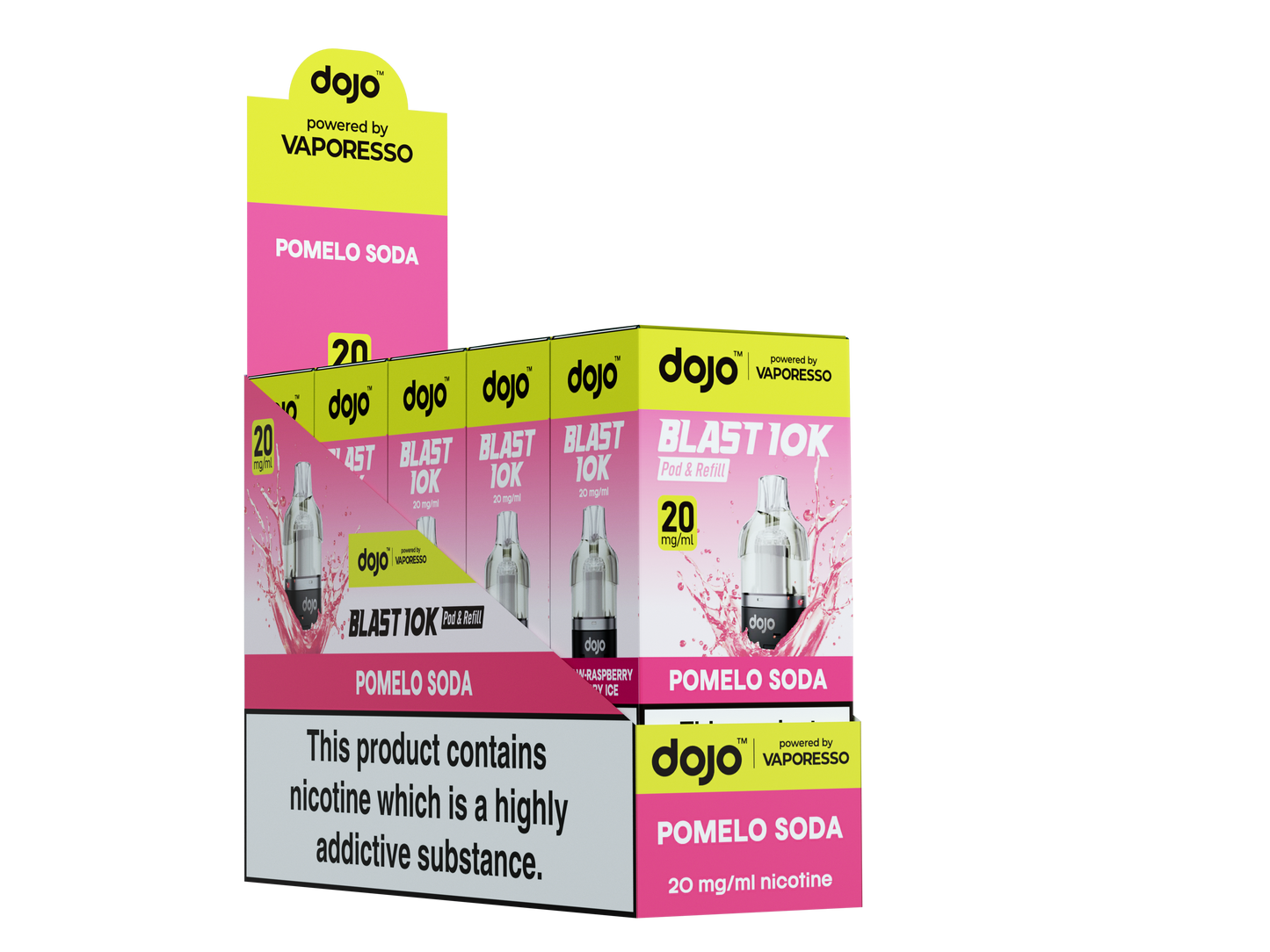 Dojo Blast 10K Pods - Pack of  5 - 20mg