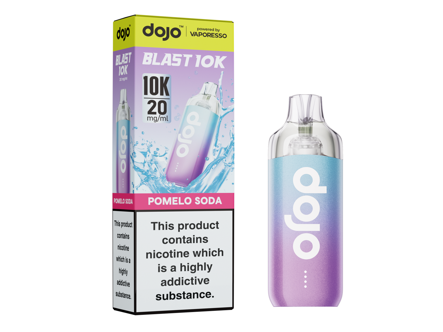 Dojo Blast 10K Pod Kits - Pack of 5 - 20mg