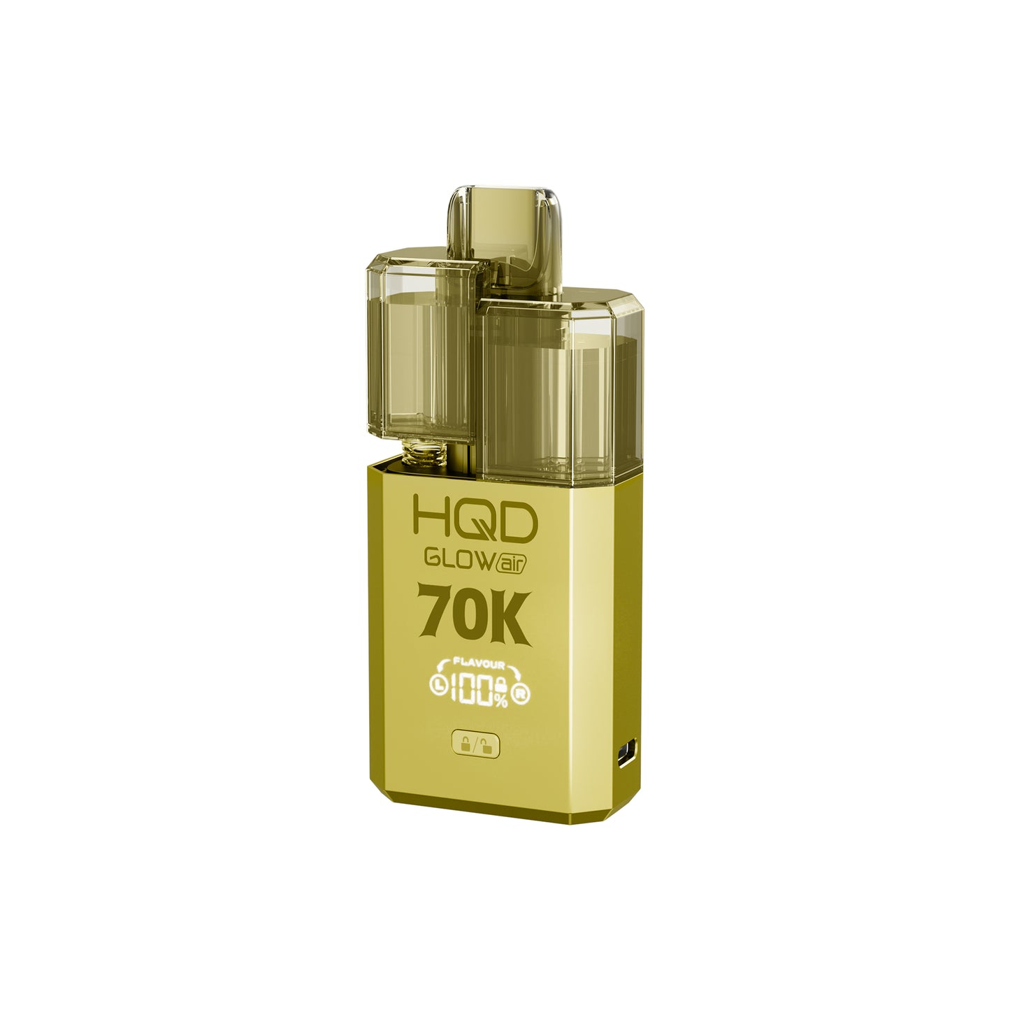 HQD Glow Air 70K Pod Kits - Pack of 5 - 20mg