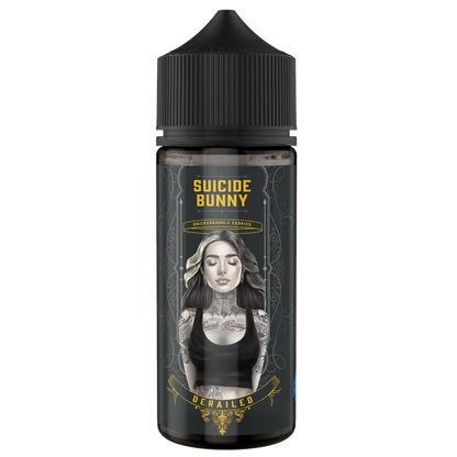 Suicide Bunny Zero Miligram Derailed 100ml Shortfill