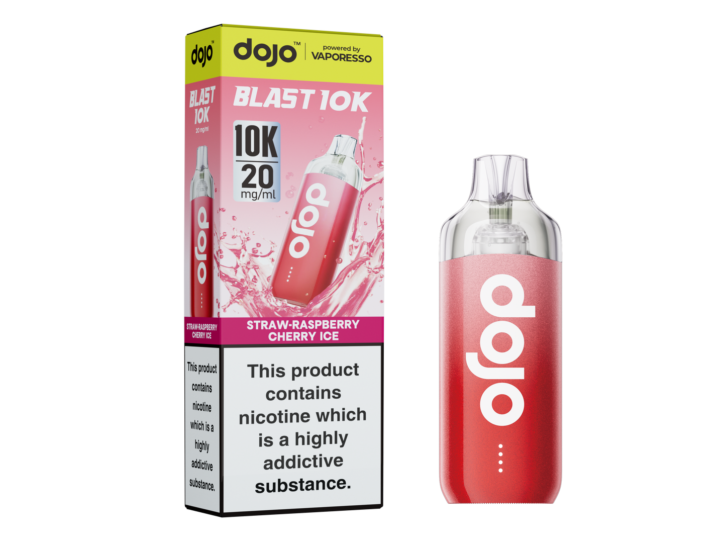 Dojo Blast 10K Pod Kits - Pack of 5 - 20mg