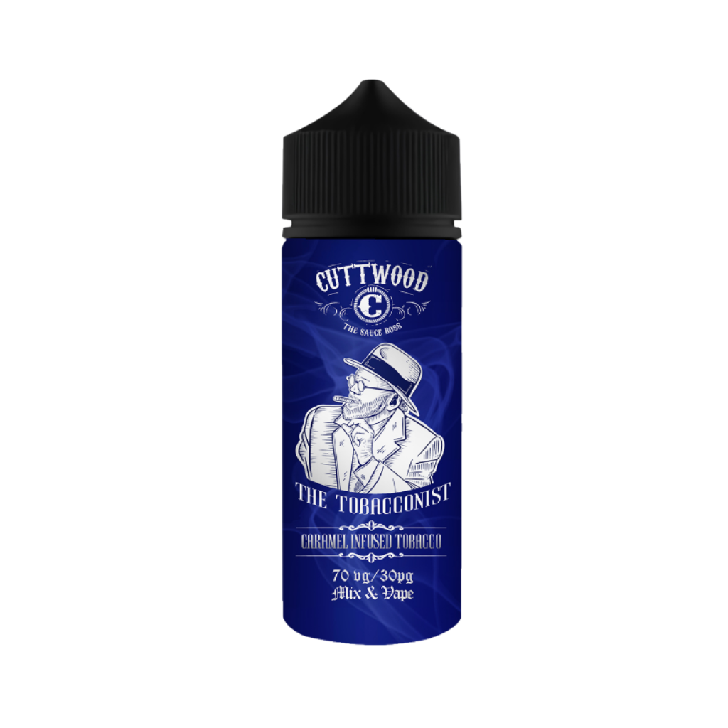 Cuttwood Caramel Infused Tobacco 100ml Shortfill