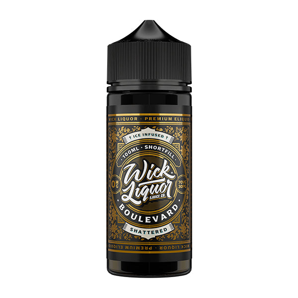 Wick Liquor Boulevard Shattered  100ml Shortfill