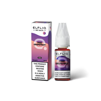 Elfliq Pink Grapefruit 10ml Nic Salt