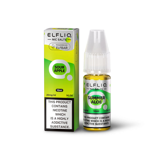 Elfliq sour-apple 10ml Nic Salt